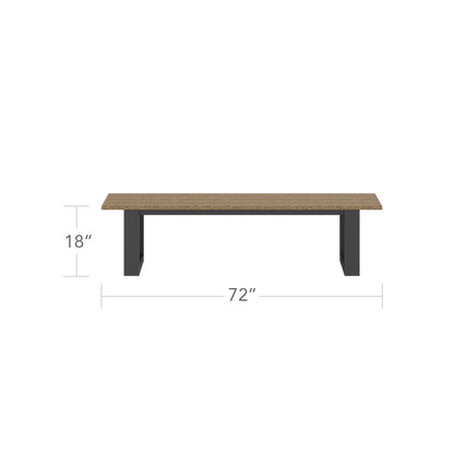 Bosca 6 ft. Bench by DecoScape (7007-182)