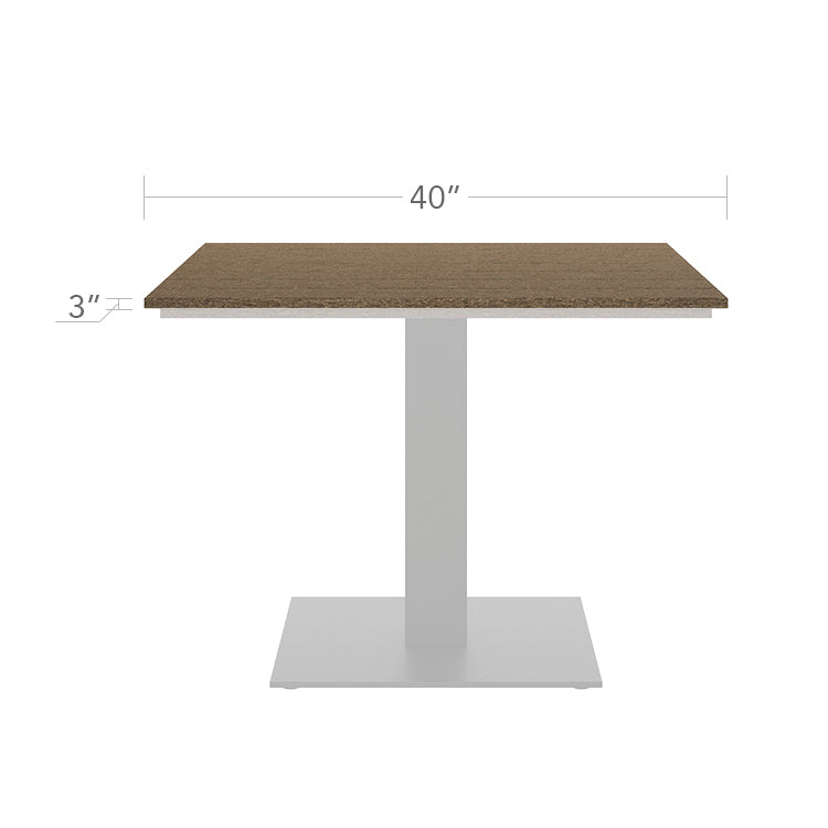 Bosca Square Table Top 40'' x 40 by DecoScape (7007-389)