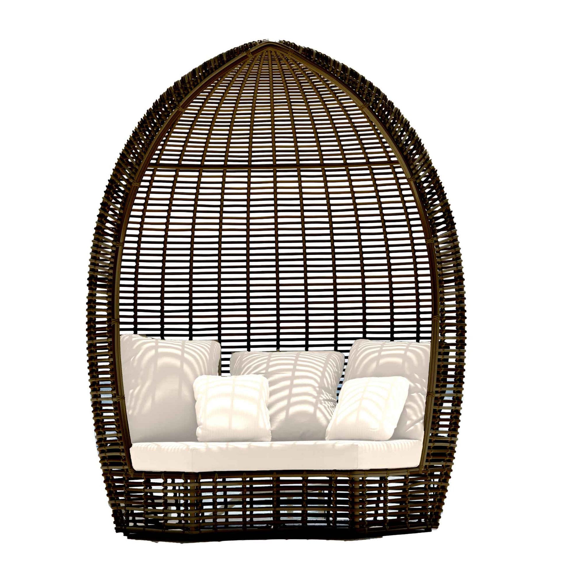 Halo Wing Chair with Sunbrella Cushions