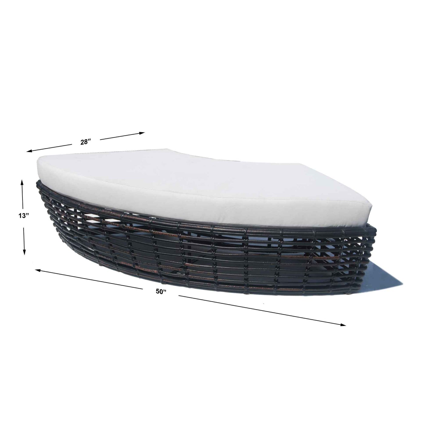 Halo Daybed with Sunbrella Cushions