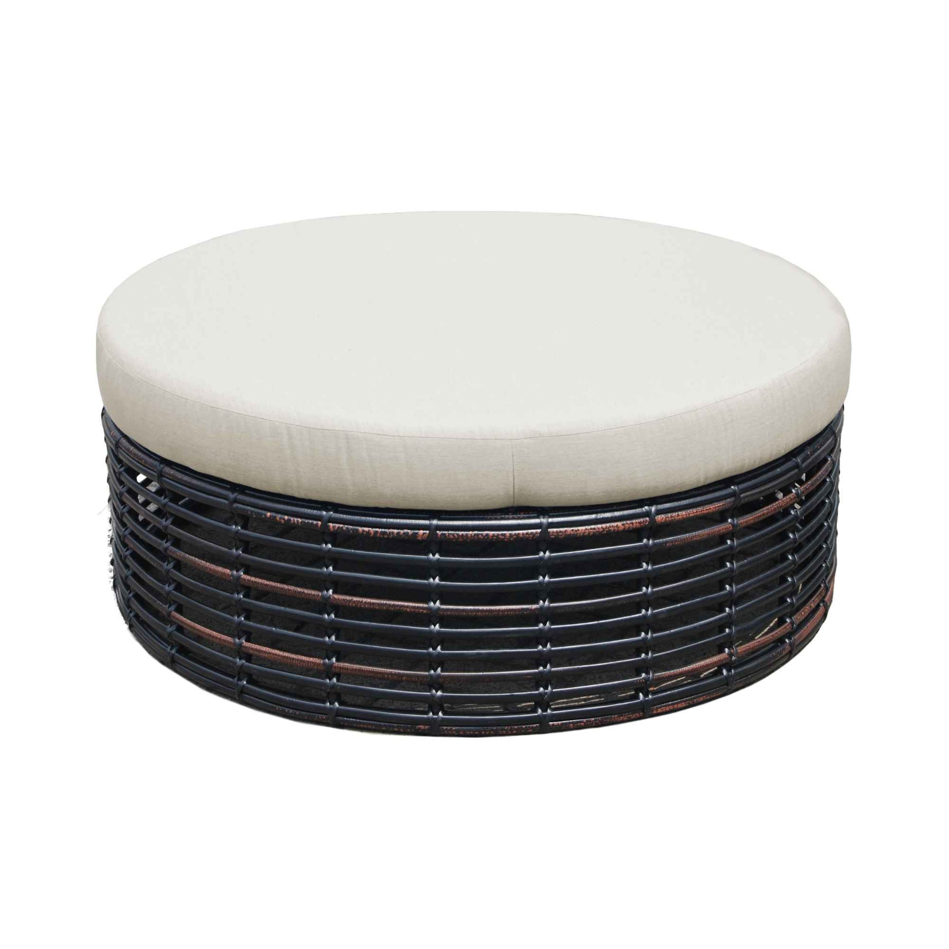 Halo Ottoman with Sunbrella Cushions