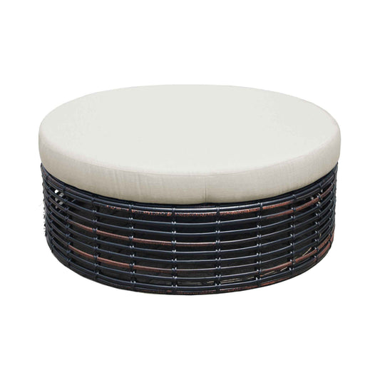 Halo Ottoman with Sunbrella Cushions