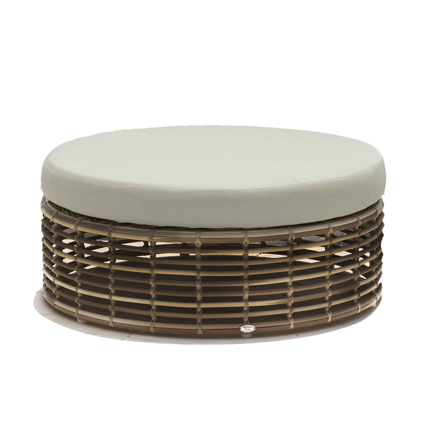 Halo Ottoman with Sunbrella Cushions