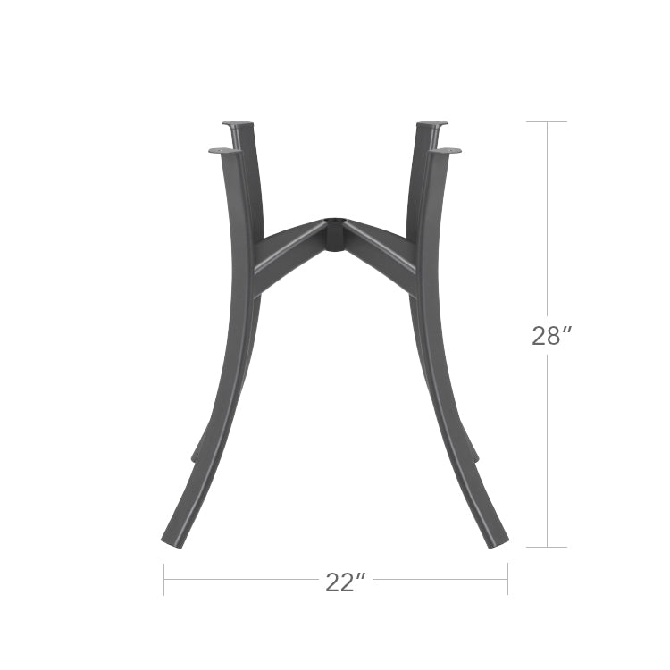 Atlantic 4 Dining Table Base by DecoScape (3005-583)