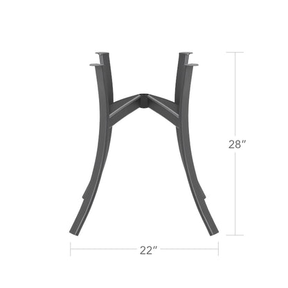 Atlantic 4 Dining Table Base by DecoScape (3005-583)