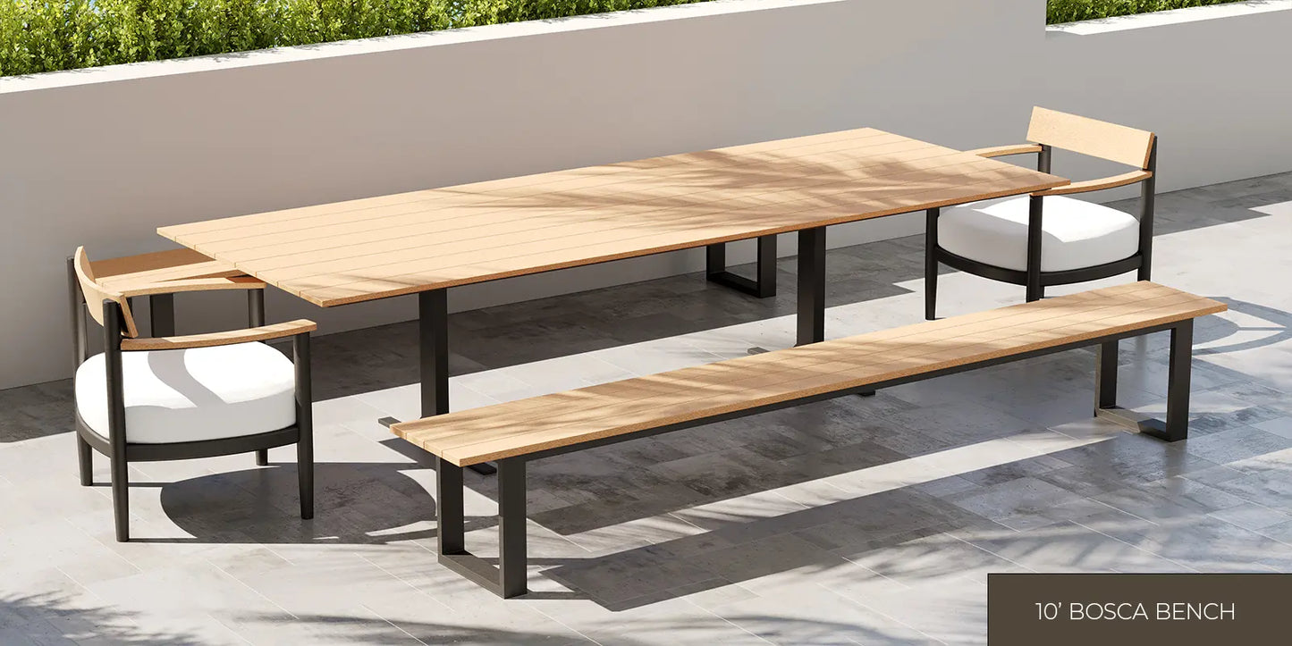 Bosca 10 ft. Bench by DecoScape (7007-188)