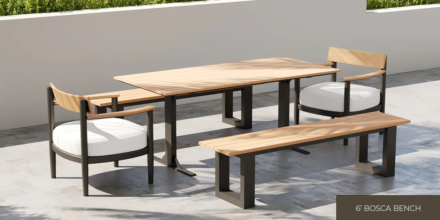 Bosca 7 ft. Bench by DecoScape (7007-184)