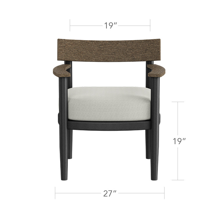 Bosca Dining Arm Chair by DecoScape (7007-163)