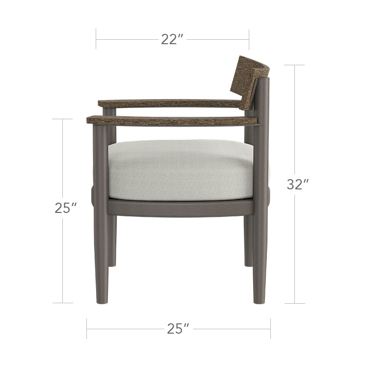 Bosca Dining Arm Chair by DecoScape (7007-163)