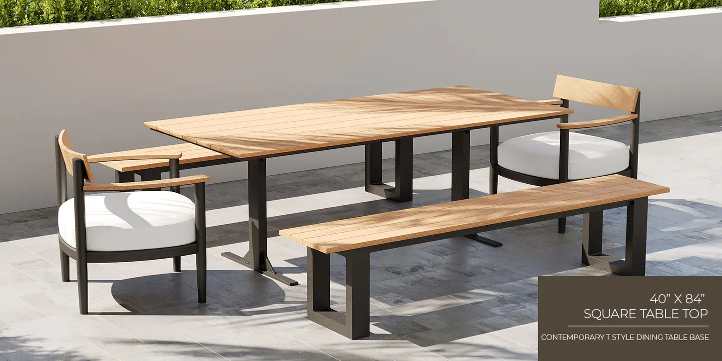 Bosca Rectangular Table Top 40"x84" by DecoScape (7007-417)