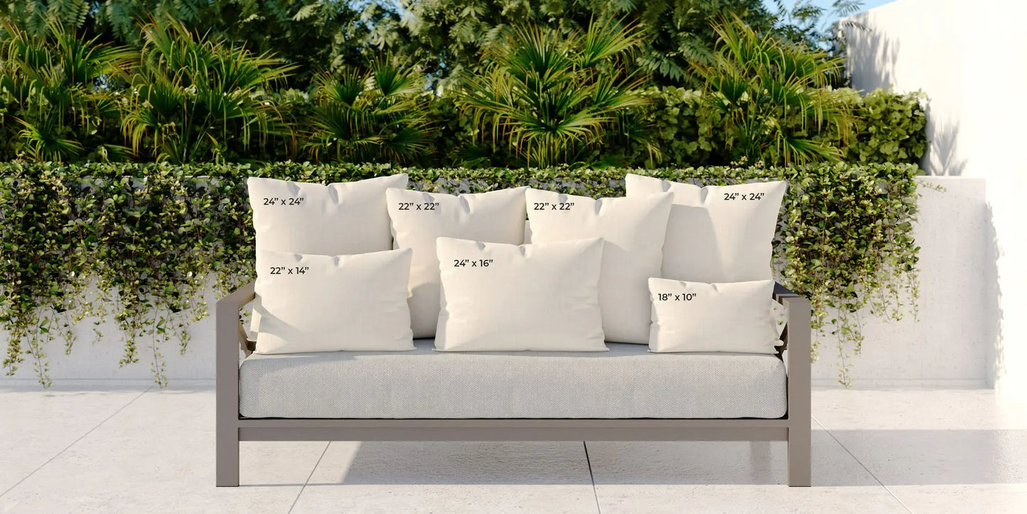 Cloud Rectangular Toss pillow 18"x10" by DecoScape (3208-765)