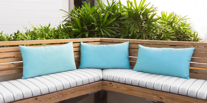 Cloud Rectangular Toss pillow 18"x10" by DecoScape (3208-765)