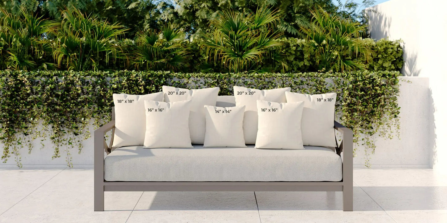 Cloud Square Toss Pillow 22"x22" by DecoScape (3208-754)
