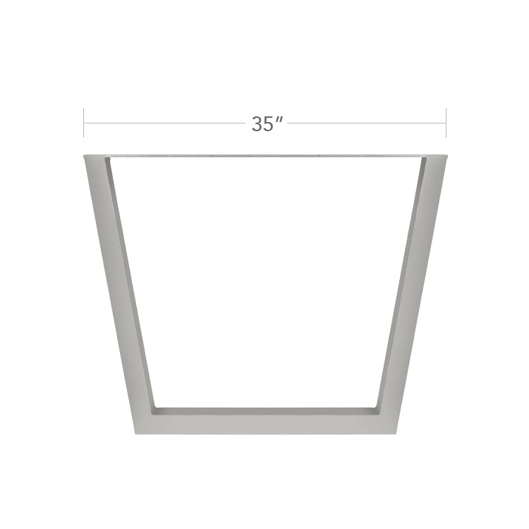 Contemporary U Style Dining Table Base by DecoScape (1030-611)