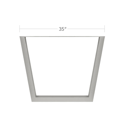 Contemporary U Style Dining Table Base by DecoScape (1030-611)