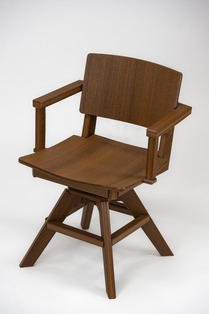 SYM Swivel Dining Arm Chair by Seaside Casual (360)