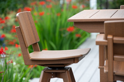 SYM Swivel Bar Side Chair by Seaside Casual (365)