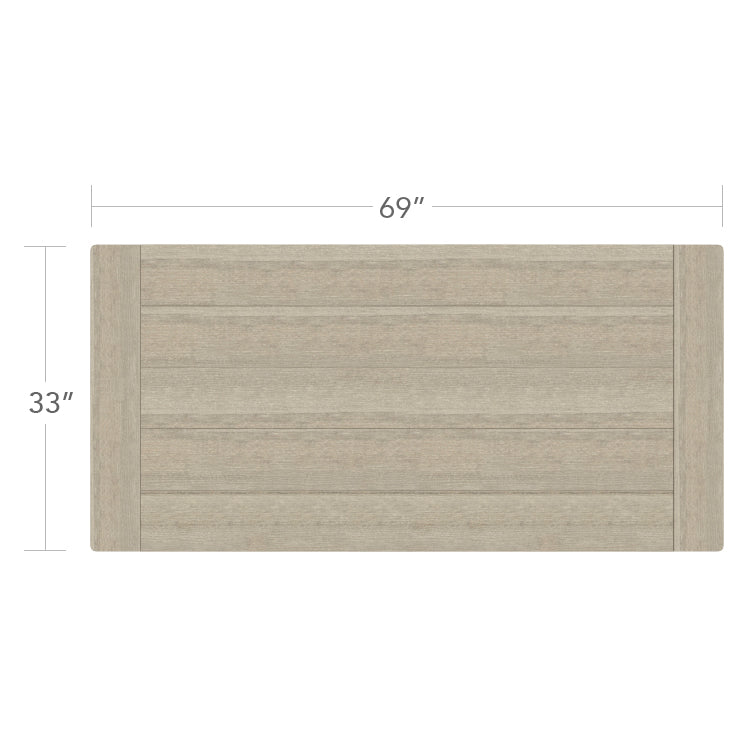 Danish Coffee Table (Rectangular) - Large by DecoScape (1027-311)