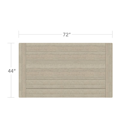 Danish Dining Table (Rectangular) - Small by DecoScape (1027-314)