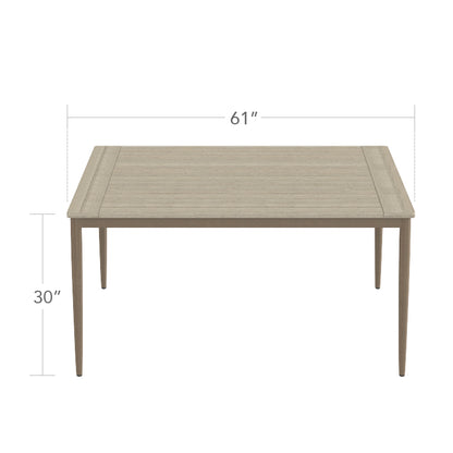 Danish Dining Table (Square) - Large by DecoScape (1027-306)