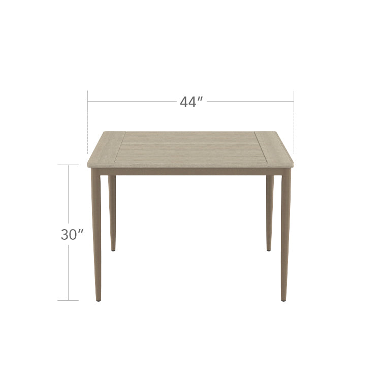 Danish Dining Table (Square) - Small by DecoScape (1027-305)