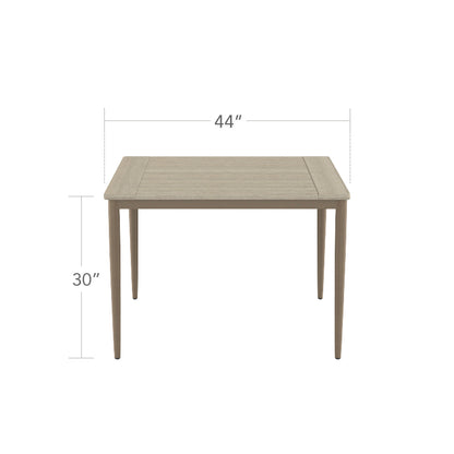 Danish Dining Table (Square) - Small by DecoScape (1027-305)