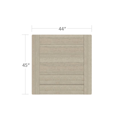 Danish Dining Table (Square) - Small by DecoScape (1027-305)