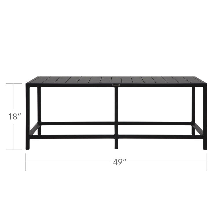 Delano Coffee Table Rectangular by DecoScape (3209-311)