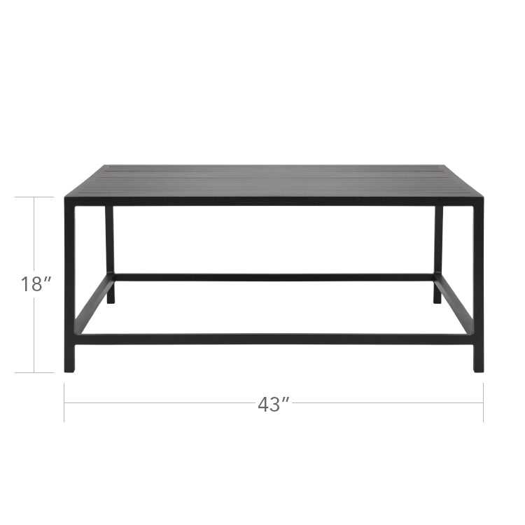 Delano Coffee Table Square by DecoScape (3209-301)