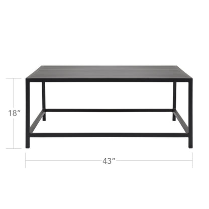 Delano Coffee Table Square by DecoScape (3209-301)