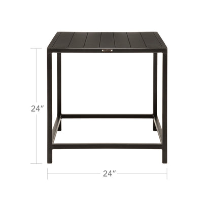 Delano End Table Square by DecoScape (3209-303)