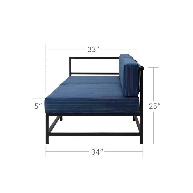 Delano Left Arm Loveseat by DecoScape (3209-112)