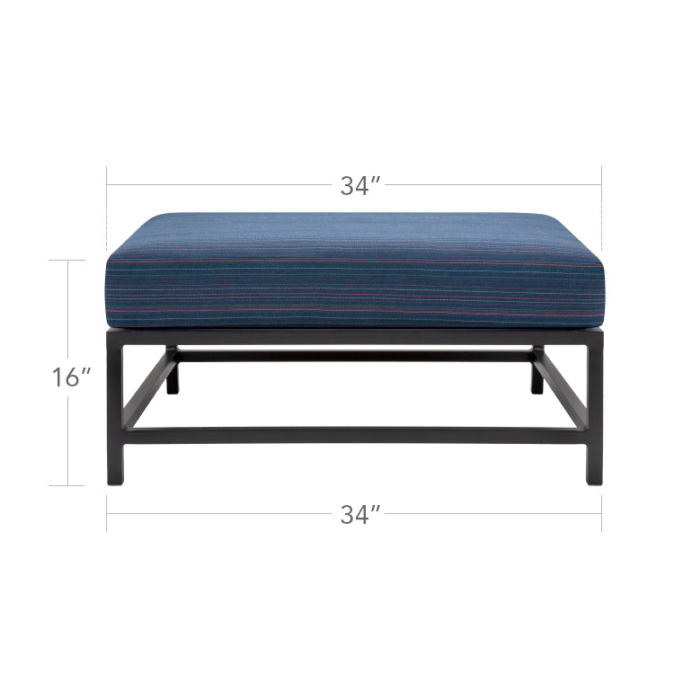 Delano Ottoman Square by DecoScape (3209-140)