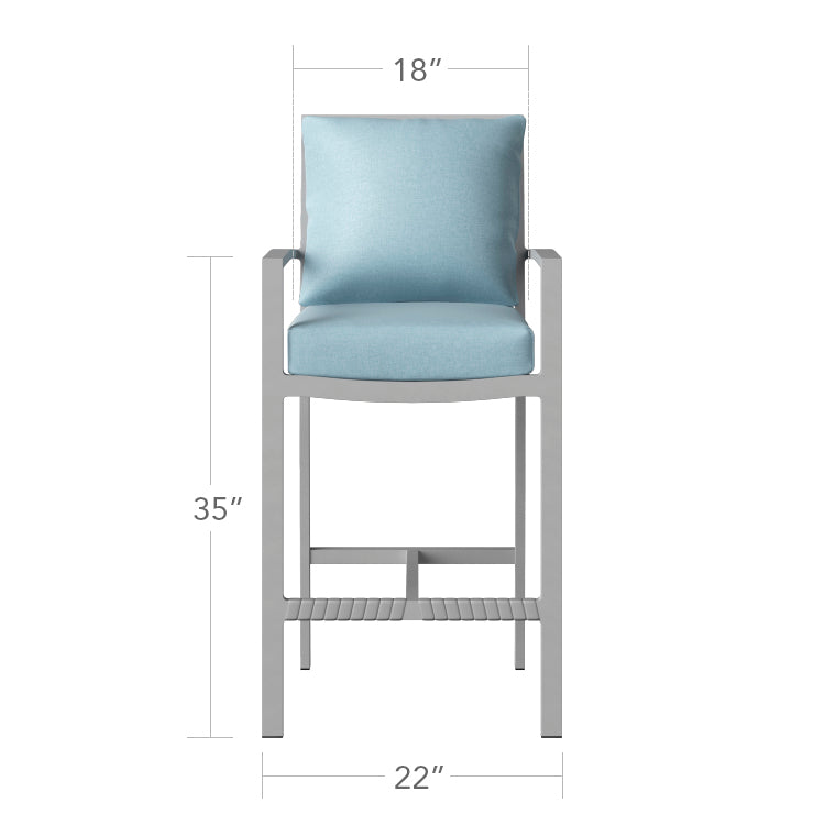 Dynasty Bar Arm Chair by DecoScape (3205-173)