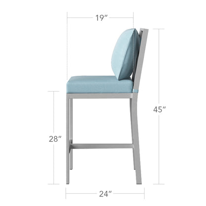 Dynasty Bar Side Chair by DecoScape (3205-172)