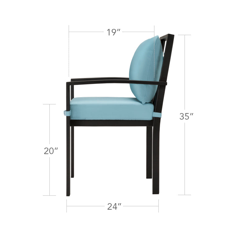 Dynasty Dining Arm Chair by DecoScape (3205-163)