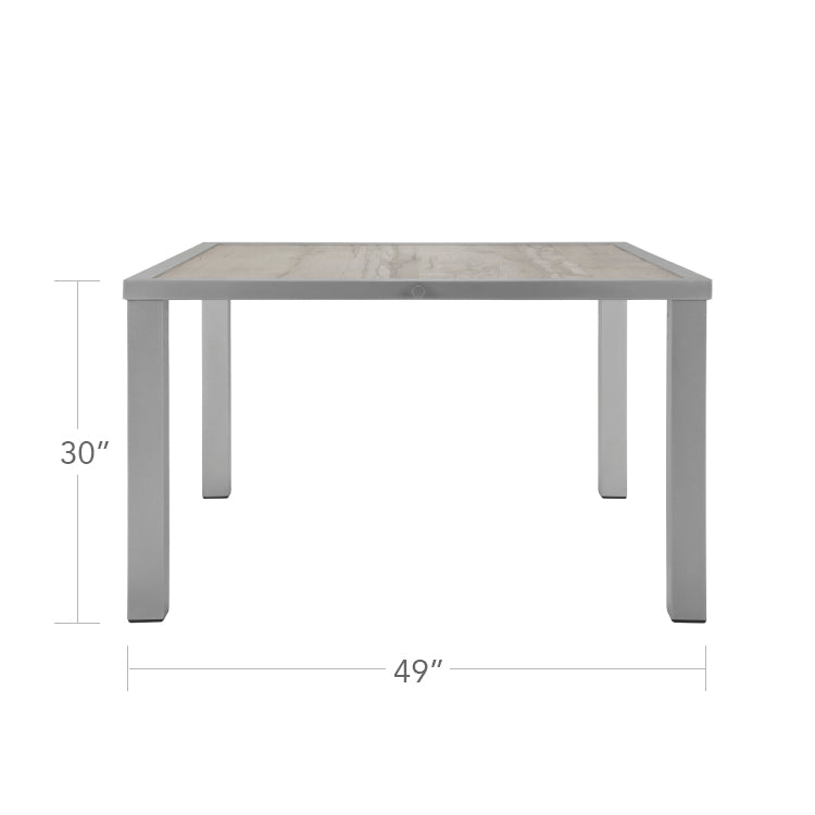 Dynasty Dining Table Square by DecoScape (3205-305)