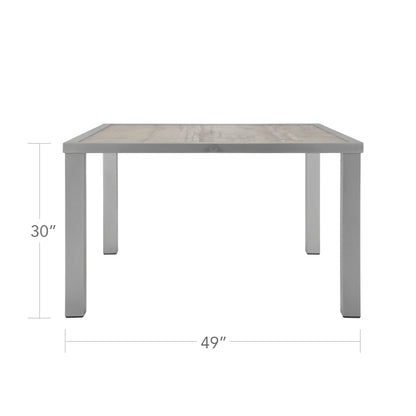 Dynasty Dining Table Square by DecoScape (3205-305)