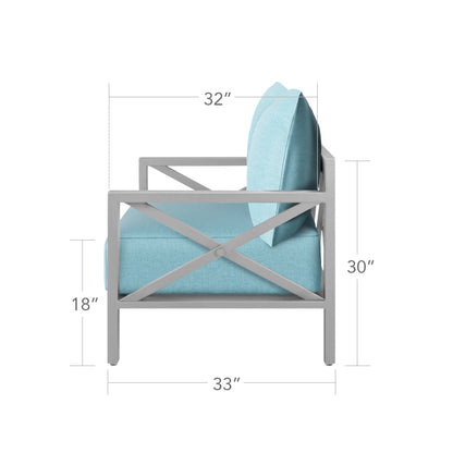 Dynasty Loveseat by DecoScape (3205-102)
