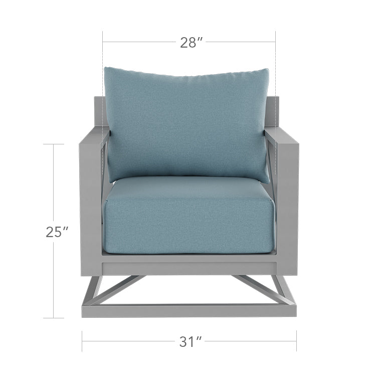 Dynasty Swivel Club Chair by DecoScape (3205-106)
