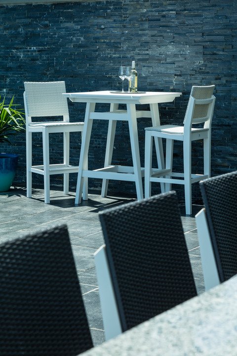 MAD Bar Arm Chair Woven by Seaside Casual (283W)