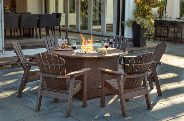 Adirondack Shellback Dining Chair by Seaside Casual (021)