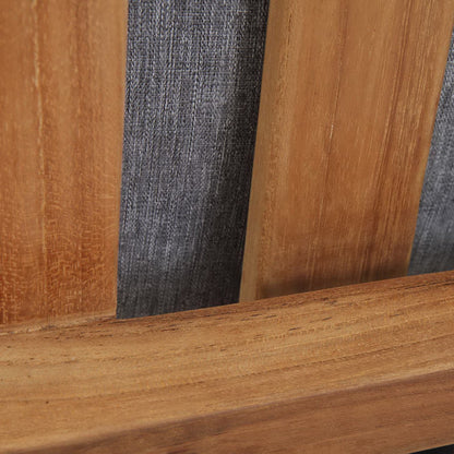 Marina Outdoor Patio Teak Sofa in Natural Gray by Modway (1146)