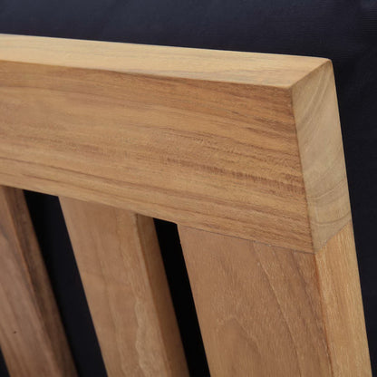 Marina Outdoor Patio Teak Sofa in Natural Navy by Modway (1150)