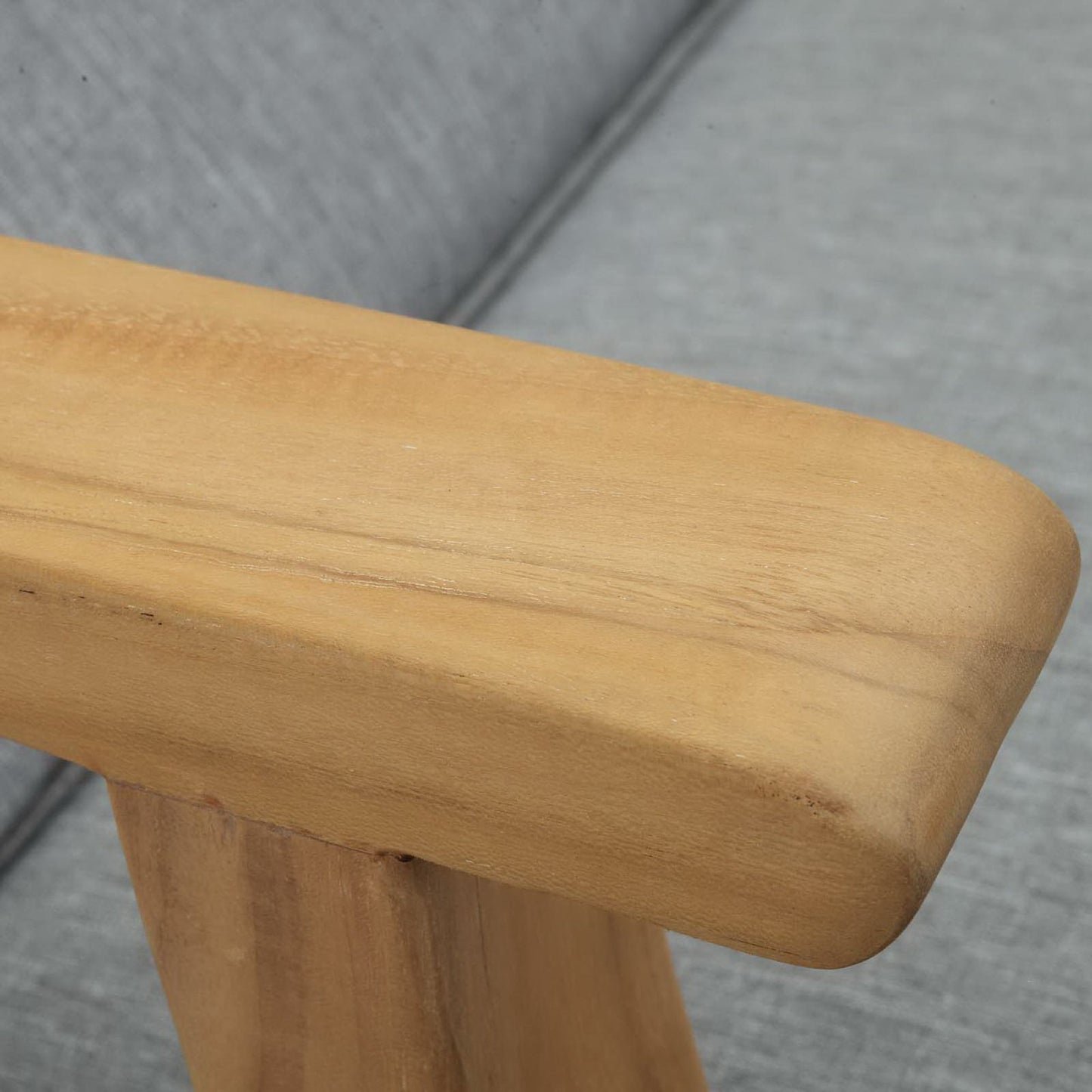 Marina Outdoor Patio Teak Chaise Lounge in Natural Gray by Modway (1151)