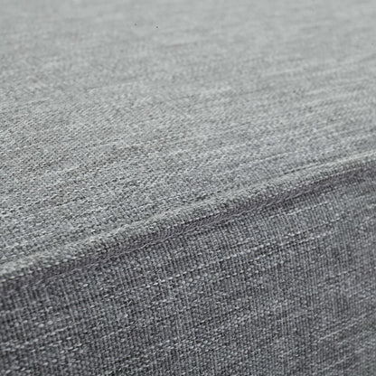 Marina Outdoor Patio Teak Ottoman in Natural Gray by Modway (1152)