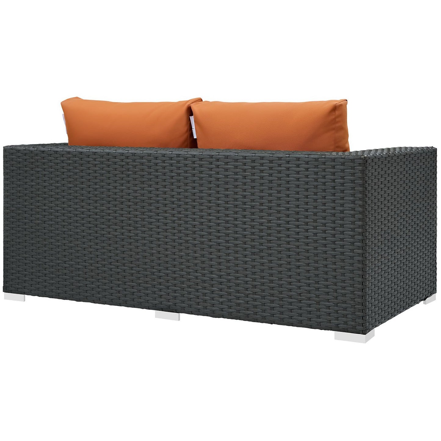 Sojourn Outdoor Patio Sunbrella Loveseat in Canvas Tuscan by Modway (1851)