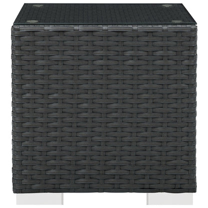 Sojourn Outdoor Patio Side Table in Chocolate by Modway (1853)