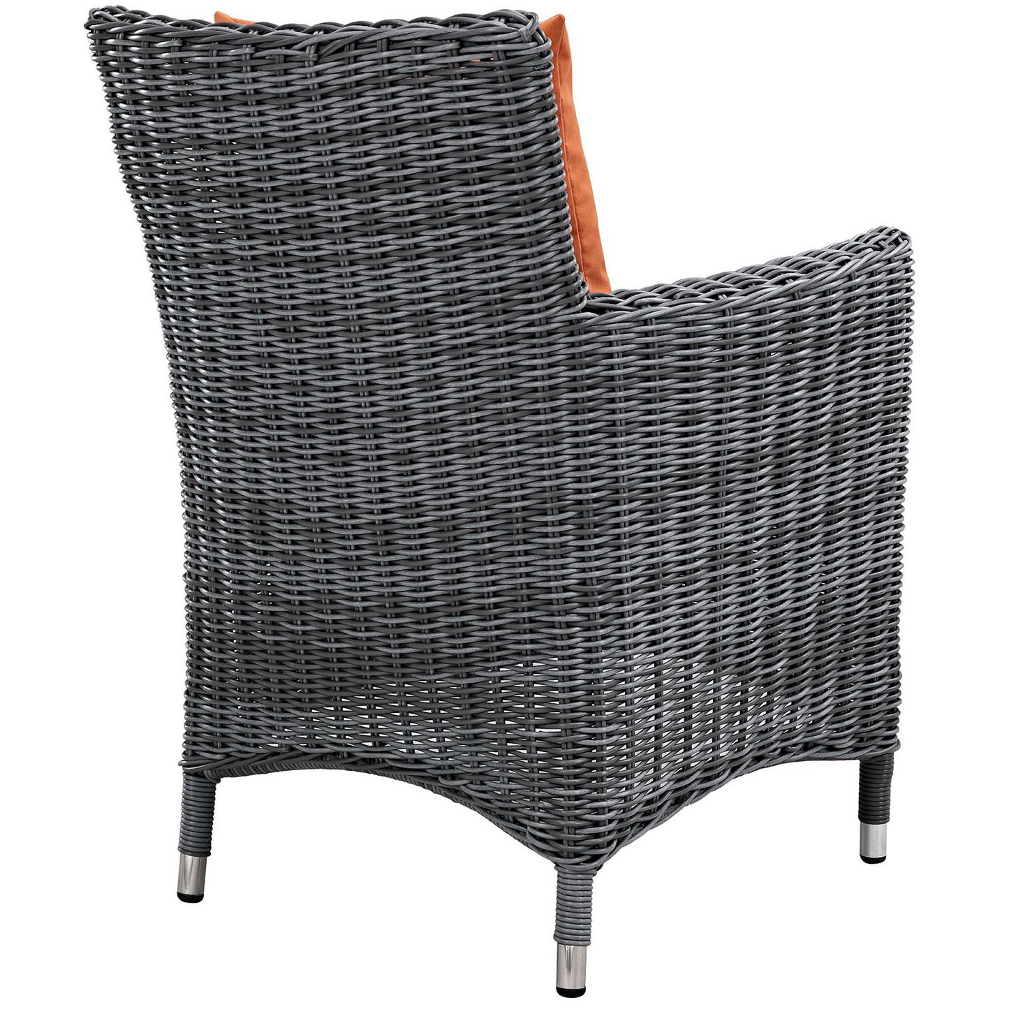 Summon Dining Outdoor Patio Sunbrella Armchair in Canvas Tuscan by Modway (1935)