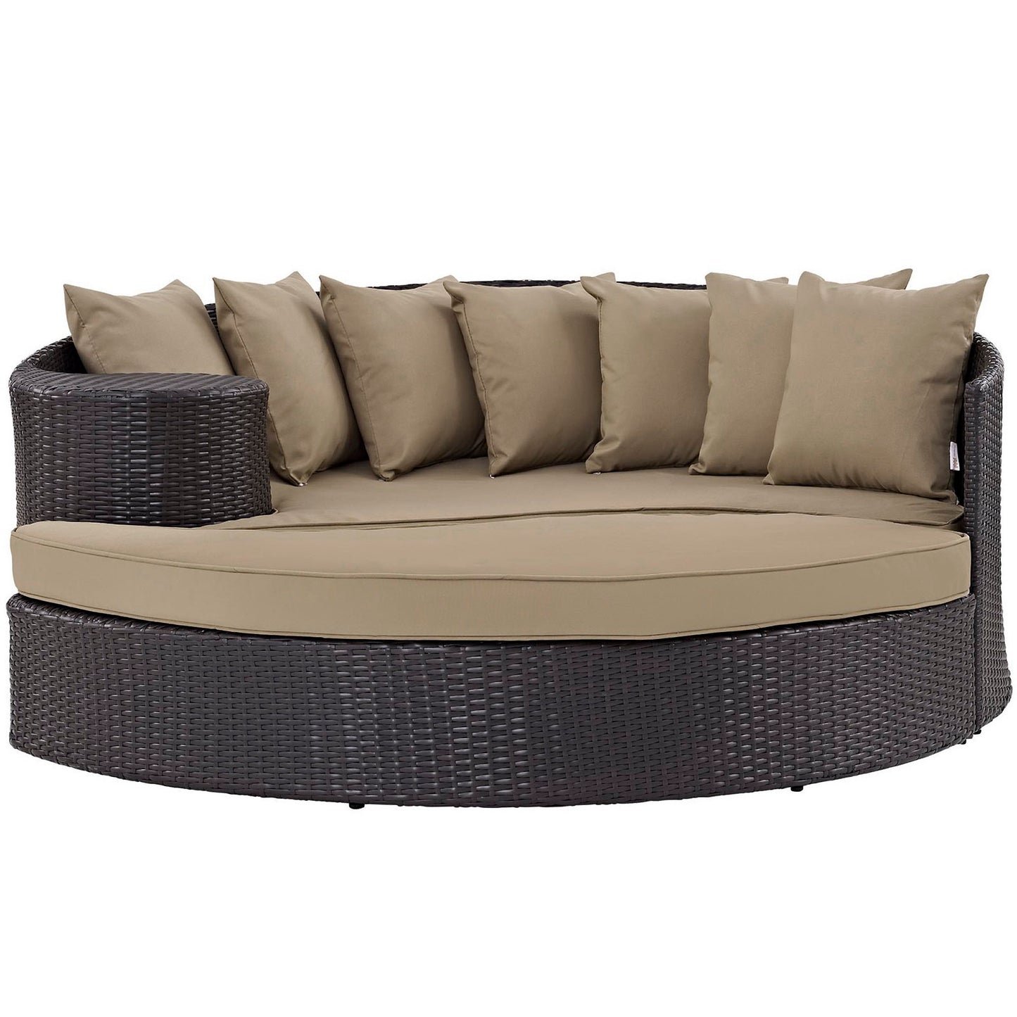 Convene Outdoor Patio Daybed in Espresso Mocha by Modway (EEI-2176)